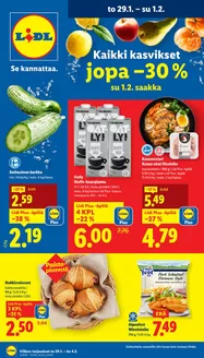 Lidl -luettelo, Porvoo | Eksklusiivisia diilejä ja löytöjä | 2026-01-26T00:00:00.000Z - 2026-02-04T00:00:00.000Z