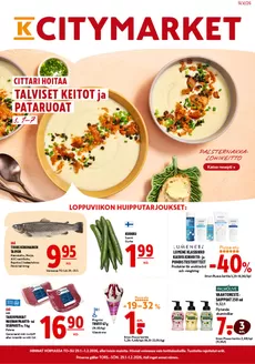 K-Citymarket -luettelo, Oulu | K-citymarket tarjoukset | 2026-01-29T00:00:00.000Z - 2026-02-01T00:00:00.000Z