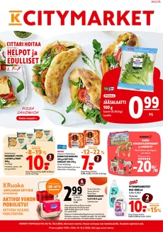K-Citymarket -luettelo, Kotka | K-citymarket tarjoukset | 2026-02-16T00:00:00.000Z - 2026-02-18T00:00:00.000Z
