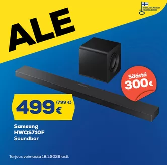 Euronics -luettelo, Tuusula | Parhaat löytömme | 2026-02-17T00:00:00.000Z - 2026-03-03T00:00:00.000Z