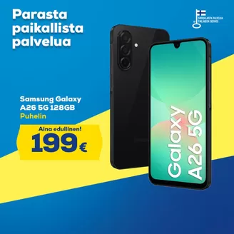 Euronics -luettelo, Joensuu | Ajankohtaiset erikoiskampanjat | 2026-02-21T00:00:00.000Z - 2026-03-07T00:00:00.000Z