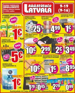 Latvala -luettelo, Järvenpää | Latvala tarjoukset | 2026-03-07T00:00:00.000Z - 2026-03-16T00:00:00.000Z