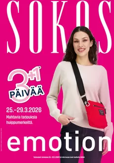 Sokos -luettelo, Ylöjärvi | Sokos ja Sokos Emotion 3plus1 kuvasto K2026 | 2026-03-25T00:00:00.000Z - 2026-03-29T00:00:00.000Z