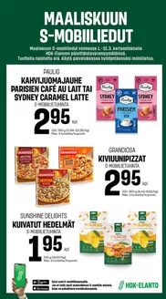 S-Market -luettelo, Espoo | S-Market tarjoukset | 2026-03-01T00:00:00.000Z - 2026-03-31T00:00:00.000Z