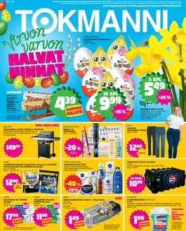 Tokmanni -luettelo, Kuopio | Tarjoussanomat vk 13 pohjois suomi | 2026-03-23T00:00:00.000Z - 2026-03-29T00:00:00.000Z