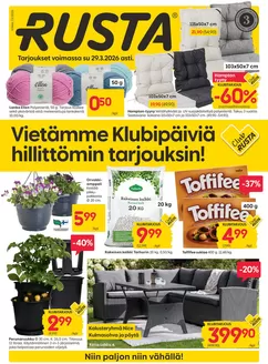 Rusta -luettelo, Kouvola | Rusta tarjoukset | 2026-03-23T00:00:00.000Z - 2026-03-29T00:00:00.000Z