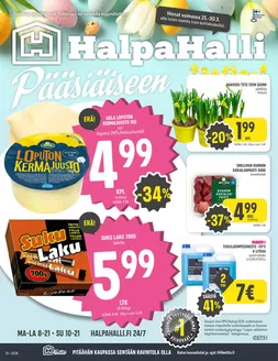 HalpaHalli -luettelo, Kemi | Huippudiilejä kaikille asiakkaille | 2026-03-25T00:00:00.000Z - 2026-03-30T00:00:00.000Z