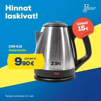 Euronics -luettelo, Kemi | Ajankohtaiset diilit ja tarjoukset | 2026-03-25T00:00:00.000Z - 2026-04-08T00:00:00.000Z
