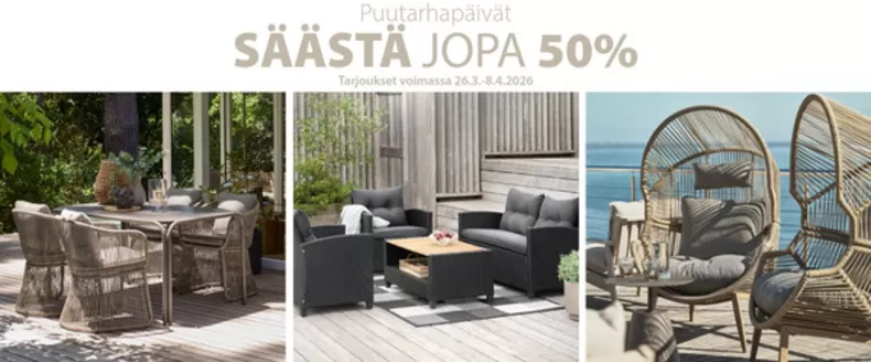 JYSK -luettelo | JYSK tarjoukset | 2026-03-26T00:00:00.000Z - 2026-04-08T00:00:00.000Z