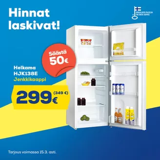 Euronics -luettelo, Kajaani | Huippudiilejä kaikille asiakkaille | 2026-03-27T00:00:00.000Z - 2026-04-10T00:00:00.000Z