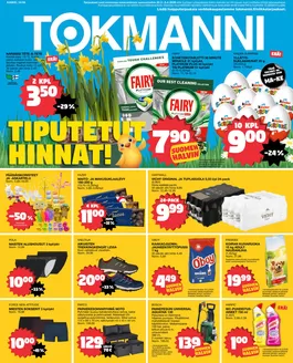 Tokmanni -luettelo, Hollola | Tarjoussanomat | 2026-03-30T00:00:00.000Z - 2026-04-05T00:00:00.000Z