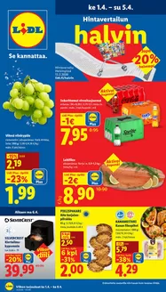 Lidl -luettelo, Hollola | ke 1.4. ke 8.4. | 2026-04-01T00:00:00.000Z - 2026-04-08T00:00:00.000Z