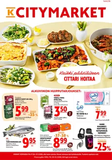 K-Citymarket -luettelo, Hollola | K-citymarket tarjoukset | 2026-03-30T00:00:00.000Z - 2026-03-31T00:00:00.000Z