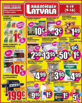 Latvala -luettelo, Hollola | Eksklusiivisia diilejä asiakkaillemme | 2026-03-30T00:00:00.000Z - 2026-04-04T00:00:00.000Z