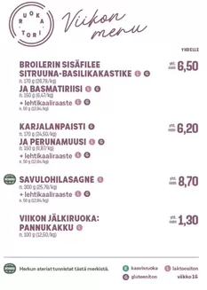 S-Market -luettelo, Parainen | Huipputarjouksia säästöhaukoille | 2026-04-13T00:00:00.000Z - 2026-04-19T00:00:00.000Z