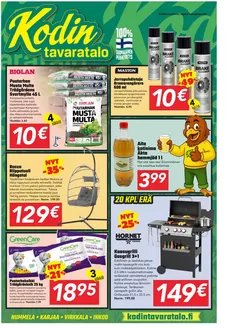 Kodin Tavaratalo -luettelo, Ylivieska | Kodin Tavaratalo tarjoukset | 2026-04-14T00:00:00.000Z - 2026-04-28T00:00:00.000Z