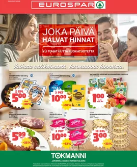 Tokmanni -luettelo, Raasepori | Eurospar ruokasanomat | 2026-04-16T00:00:00.000Z - 2026-04-19T00:00:00.000Z