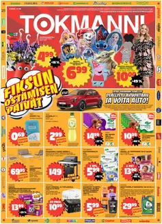 Tokmanni -luettelo, Kirkkonummi | Tarjoussanomat | 2026-04-20T00:00:00.000Z - 2026-04-28T00:00:00.000Z