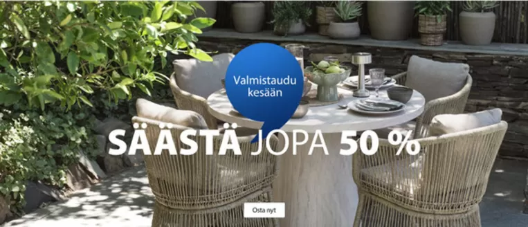 JYSK -luettelo | JYSK tarjoukset | 2026-04-23T00:00:00.000Z - 2026-05-07T00:00:00.000Z