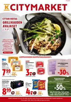 K-Citymarket -luettelo | K-citymarket tarjoukset | 2026-04-23T00:00:00.000Z - 2026-04-26T00:00:00.000Z
