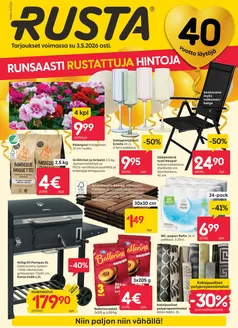 Rusta -luettelo | Rusta tarjoukset | 2026-04-27T00:00:00.000Z - 2026-05-03T00:00:00.000Z