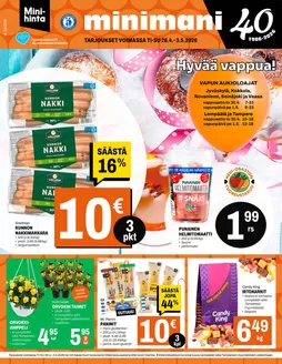Minimani -luettelo | Minimani Yhtiöt Oy | 2026-04-28T00:00:00.000Z - 2026-05-03T00:00:00.000Z
