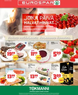 Tokmanni -luettelo, Forssa | Eurospar ruokasanomat | 2026-05-07T00:00:00.000Z - 2026-05-10T00:00:00.000Z
