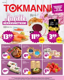 Tokmanni -luettelo, Forssa | Ruokasanomat | 2026-05-07T00:00:00.000Z - 2026-05-10T00:00:00.000Z