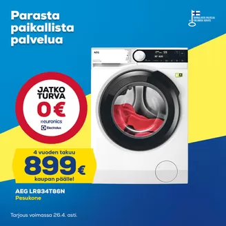 Euronics -luettelo, Espoo | Eksklusiivisia diilejä ja löytöjä | 2026-05-07T00:00:00.000Z - 2026-05-21T00:00:00.000Z