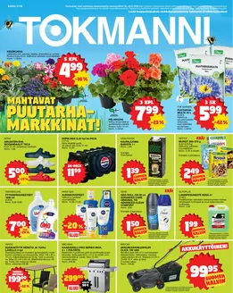 Tokmanni -luettelo | Tarjoussanomat | 2026-05-18T00:00:00.000Z - 2026-05-24T00:00:00.000Z
