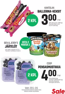 Sale -luettelo, Kannus | Mahtavia alennuksia valituista tuotteista | 2026-05-20T00:00:00.000Z - 2026-06-02T00:00:00.000Z