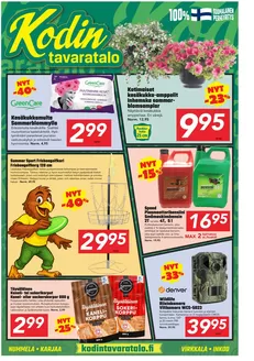 Kodin Tavaratalo -luettelo | Kodin Tavaratalo tarjoukset | 2026-05-25T00:00:00.000Z - 2026-06-08T00:00:00.000Z