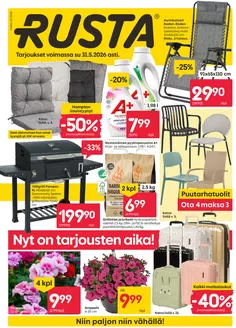 Rusta -luettelo | Rusta tarjoukset | 2026-05-25T00:00:00.000Z - 2026-05-31T00:00:00.000Z