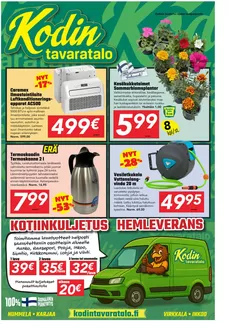 Kodin Tavaratalo -luettelo, Sastamala | Kodin Tavaratalo tarjoukset | 2026-05-28T00:00:00.000Z - 2026-06-11T00:00:00.000Z