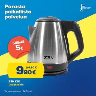 Euronics -luettelo, Jämsä | Eksklusiivisia diilejä ja löytöjä | 2026-05-28T00:00:00.000Z - 2026-06-11T00:00:00.000Z