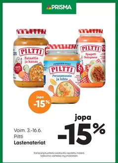 Prisma -luettelo | TOK Prisma Piltti 3.-16.6. | 2026-06-03T00:00:00.000Z - 2026-06-16T00:00:00.000Z