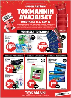 Tokmanni -luettelo, Espoo | Myymalakohtaiset | 2026-06-11T00:00:00.000Z - 2026-06-14T00:00:00.000Z