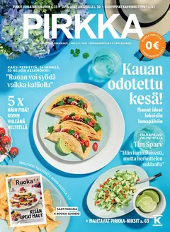 K-Market -luettelo | Pirkka 6-82026 | 2026-06-01T00:00:00.000Z - 2026-08-31T00:00:00.000Z