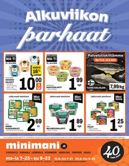 Minimani -luettelo | Minimani Yhtiöt Oy | 2026-06-15T00:00:00.000Z - 2026-06-16T00:00:00.000Z