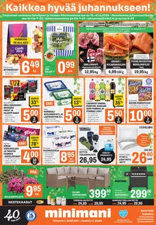 Minimani -luettelo | Parhaat tarjouksemme sinulle | 2026-06-15T00:00:00.000Z - 2026-06-21T00:00:00.000Z