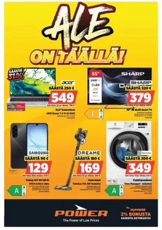 Power -luettelo | Power tarjoukset | 2026-06-15T00:00:00.000Z - 2026-07-05T00:00:00.000Z