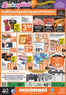 Minimani -luettelo | Parhaat tarjouksemme sinulle | 2026-06-24T00:00:00.000Z - 2026-06-28T00:00:00.000Z