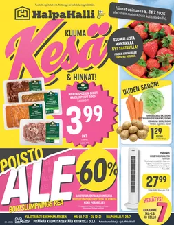 HalpaHalli -luettelo, Kotka | Löydä houkuttelevia tarjouksia | 2026-07-08T00:00:00.000Z - 2026-07-14T00:00:00.000Z