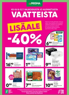 Prisma -luettelo, Ranua | TOK Prisma 8.-12.7. | 2026-07-08T00:00:00.000Z - 2026-07-12T00:00:00.000Z