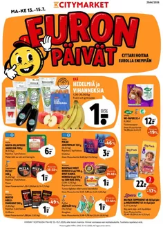 K-Citymarket -luettelo, Ylivieska | K-citymarket tarjoukset | 2026-07-13T00:00:00.000Z - 2026-07-15T00:00:00.000Z