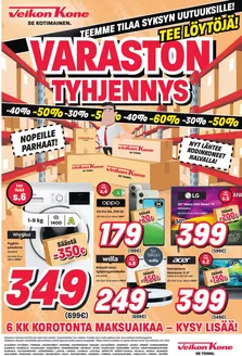 Veikon Kone -luettelo, Forssa | Veikon Kone tarjoukset | 2026-07-27T00:00:00.000Z - 2026-08-09T00:00:00.000Z