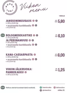 S-Market -luettelo | S-Market tarjoukset | 2026-07-27T00:00:00.000Z - 2026-08-02T00:00:00.000Z