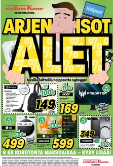 Veikon Kone -luettelo | Veikon Kone tarjoukset | 2026-08-10T00:00:00.000Z - 2026-08-23T00:00:00.000Z