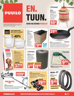 Puuilo -luettelo | Huippudiilit ja alennukset | 2026-08-10T00:00:00.000Z - 2026-08-23T00:00:00.000Z