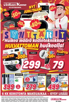 Veikon Kone -luettelo | Veikon Kone tarjoukset | 2026-08-25T00:00:00.000Z - 2026-09-06T00:00:00.000Z